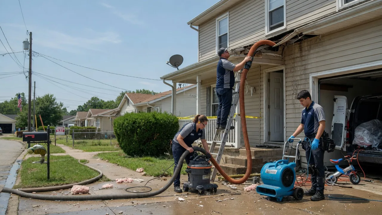 Water Damage Restoration in West Brooklyn, IL near me